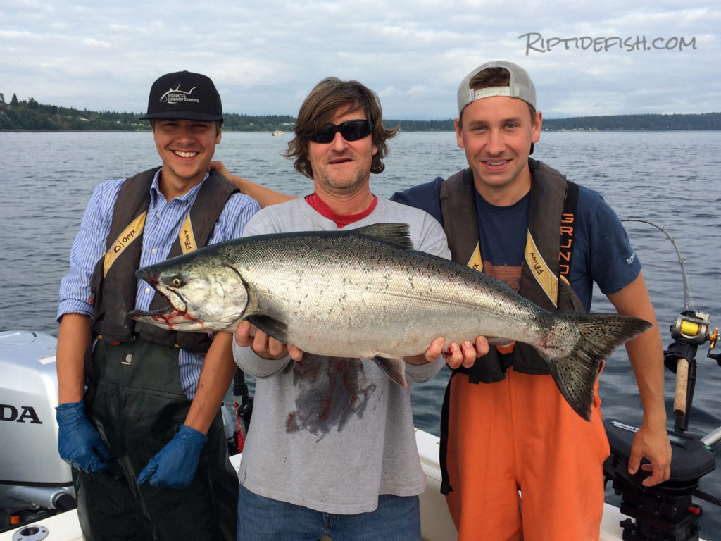 Puget Sound Chinook Salmon Fishing Hot Spots