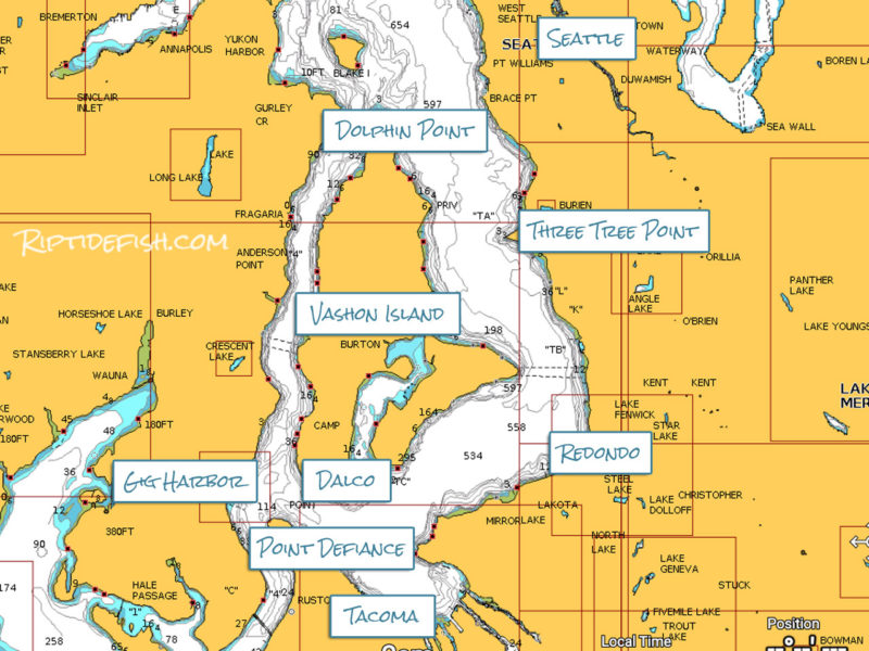 Puget Sound Chinook Salmon Fishing Hot Spots