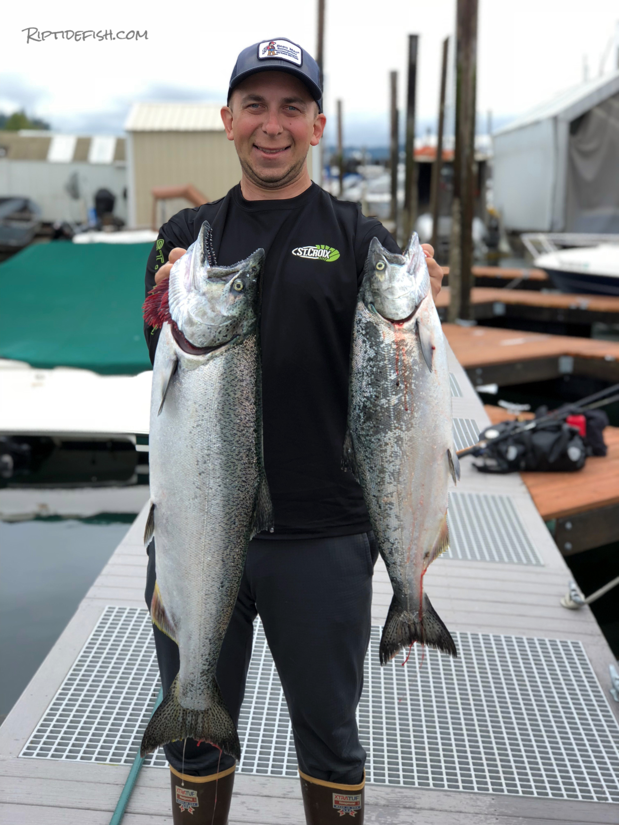 Jigging lures for Puget Sound Chinook Salmon