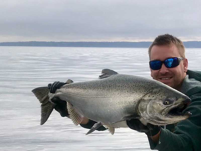Chinook Salmon Catch and Release
