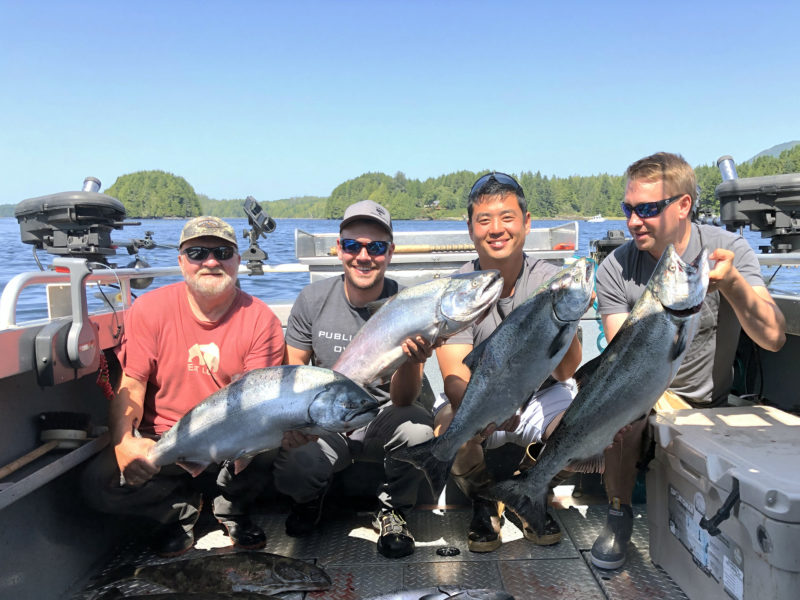 Ucluelet Salmon and Halibut Fishing August Adventure!