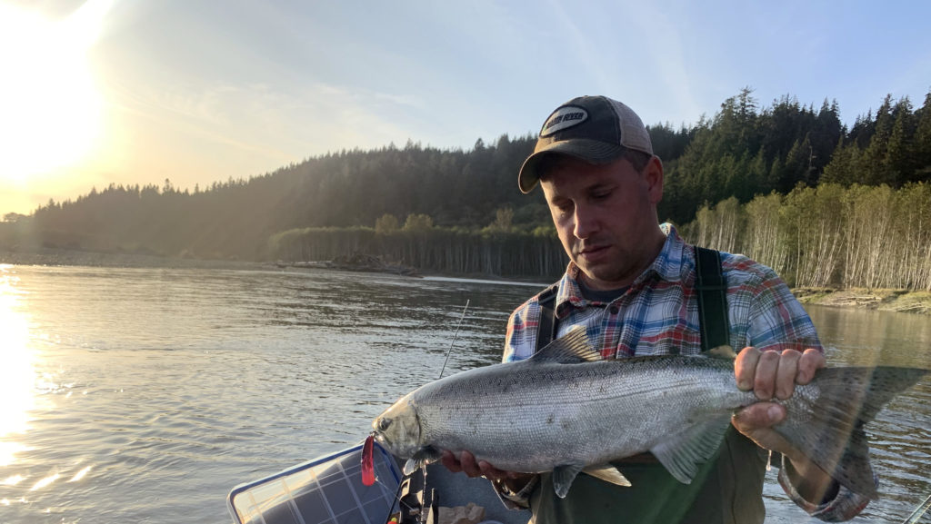 Queets River Chinook Salmon Fishing