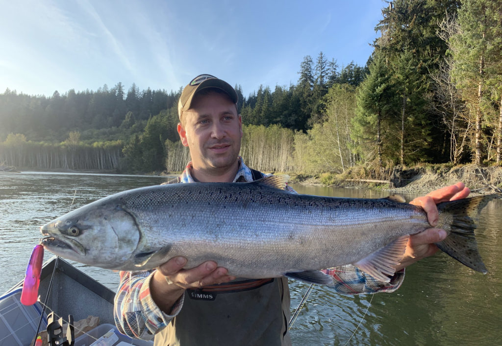 Queets River Salmon Fishing