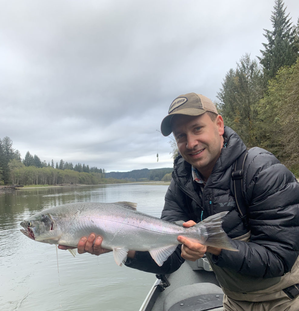 Queets River Coho Salmon Fishing