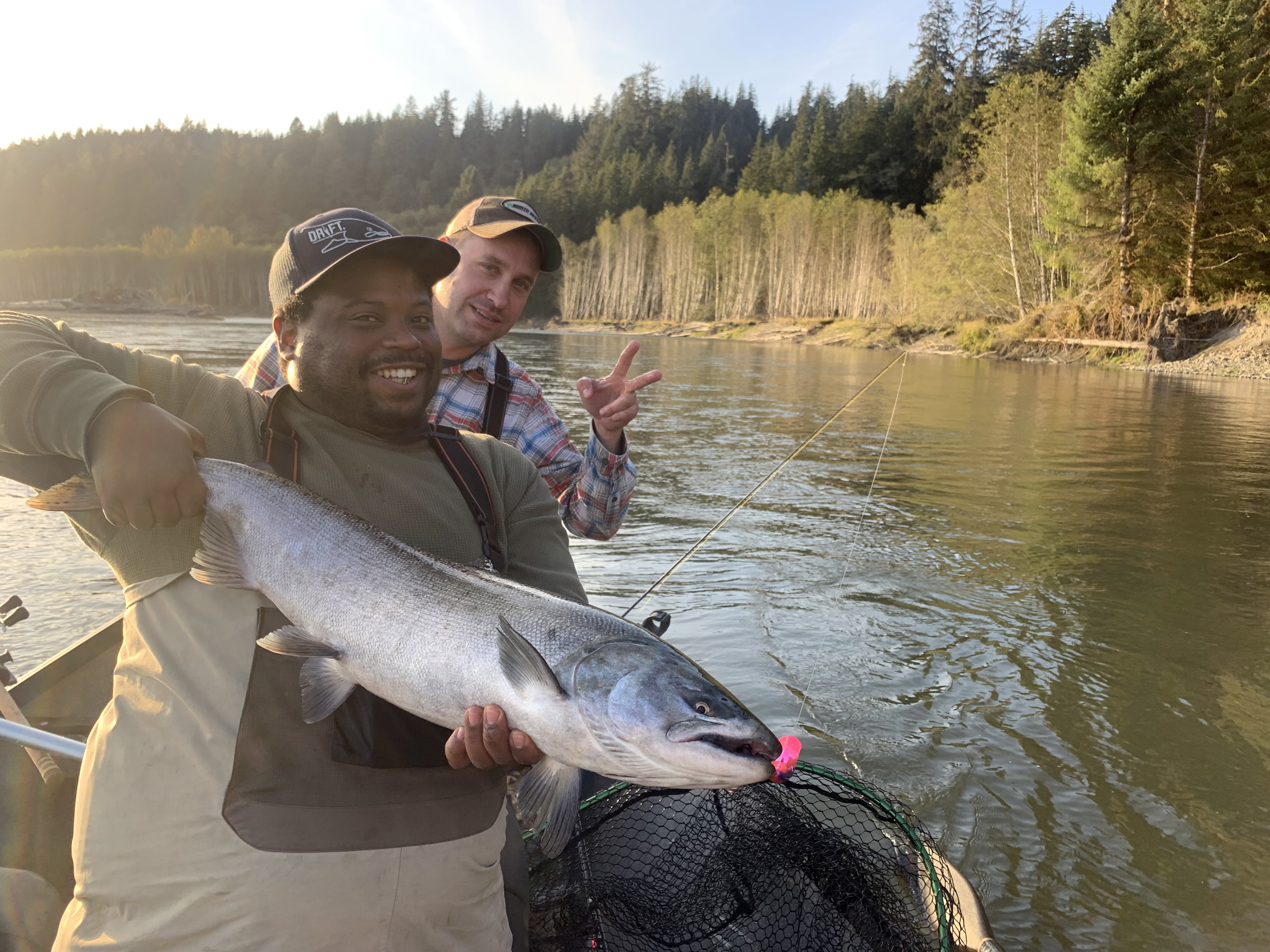 Queets River Salmon Fishing Float