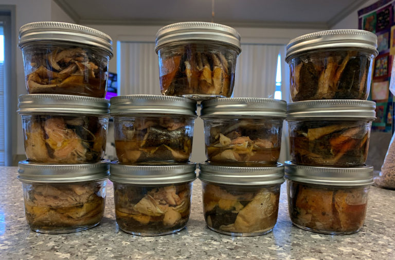 How We Smoke and Can Rainbow Trout