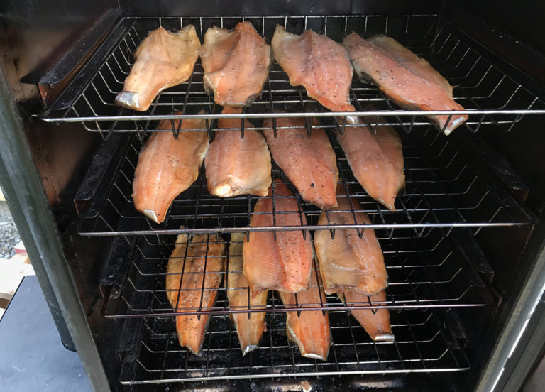 How We Smoke and Can Rainbow Trout