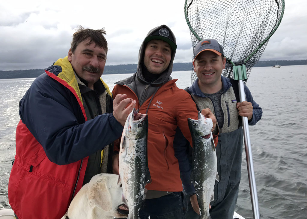 Seattle Resident Coho Salmon Fishing