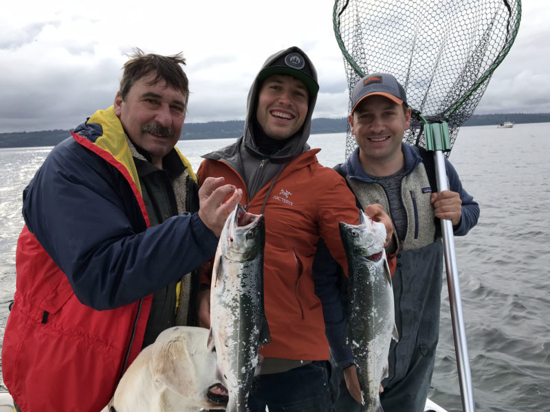Seattle Resident Coho Salmon Fishing
