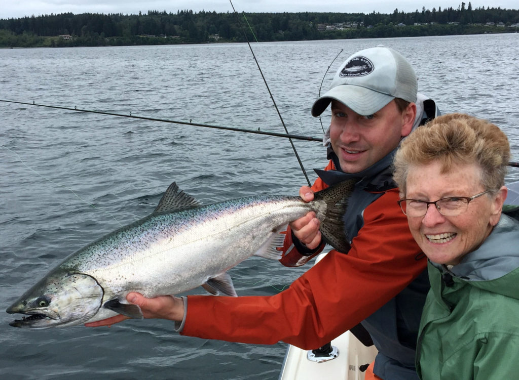 Puget Sound Chinook Salmon Mooching