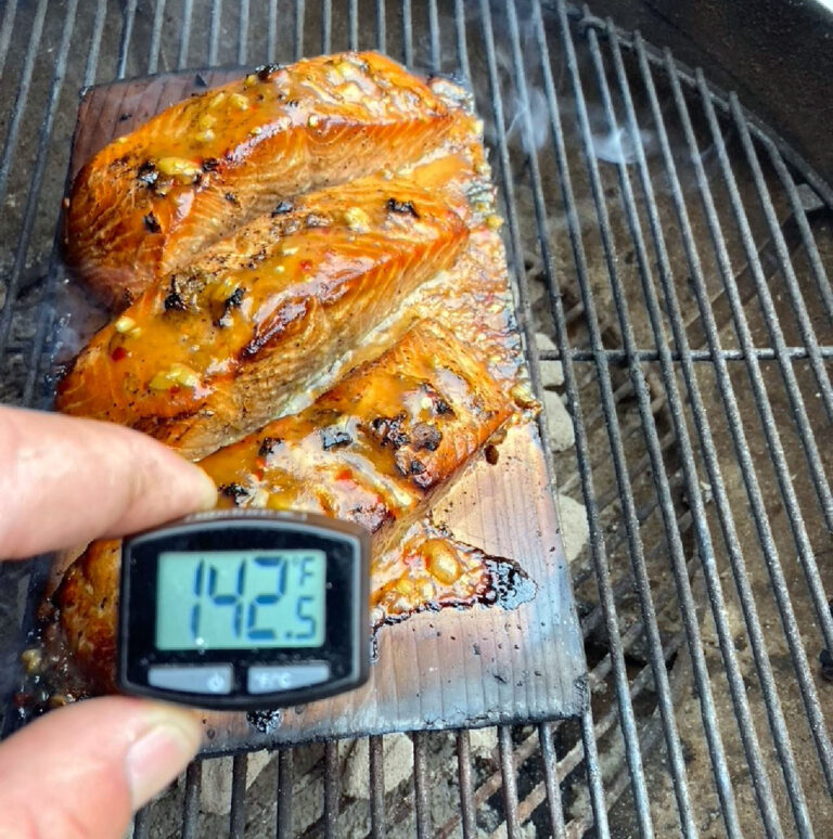 Perfectly Grilled Salmon on a Cedar Plank Delicious Recipe!