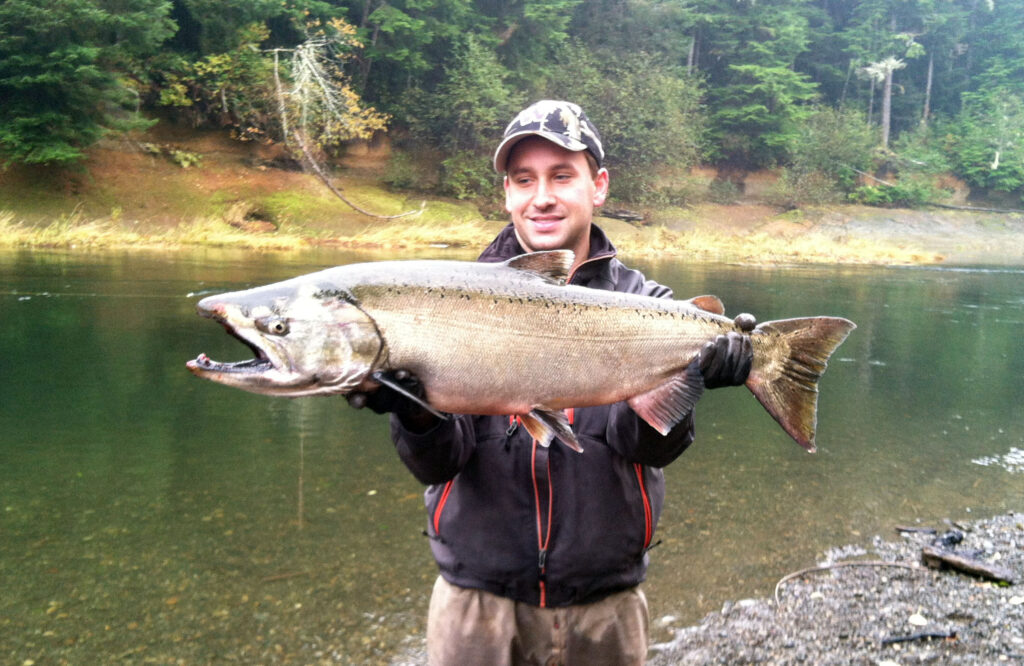 Chinook Salmon River Drift Fishing