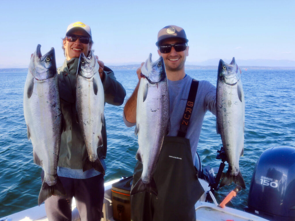 Puget Sound Coho Salmon Fishing