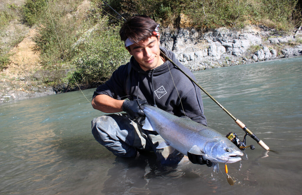 Queets River Salmon Fishing
